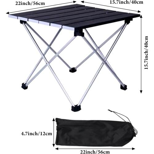 Outdoor Folding Camping Table, Portable Folding Table