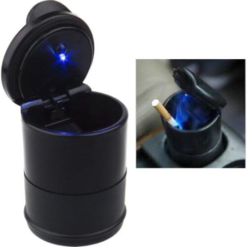 Modern Car Ashtray Luminous Clamshell design product