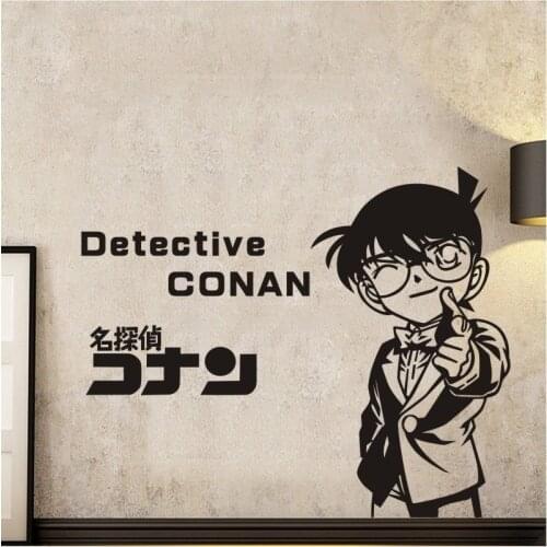 TMS Entertainment Conan Edogawa wallpaper sticker Anime wall sticker wall decor Conan Edogawa room decorations wall decor