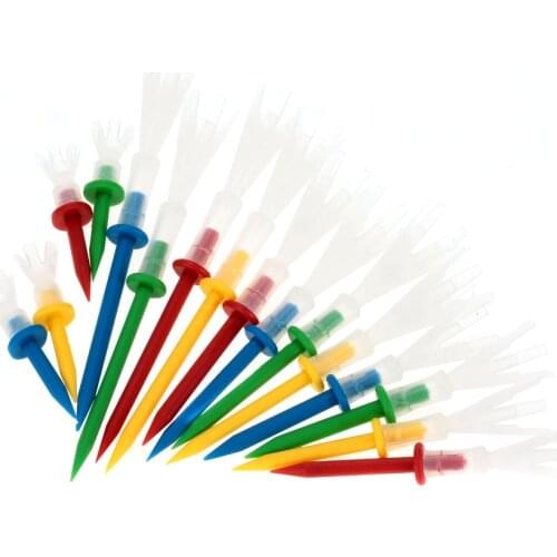 16pcs/set Mixed Color Golf Tee 4 Yards Tee 4x Variety Four Pack 4 of 16 Tees Driver Golf Accessory