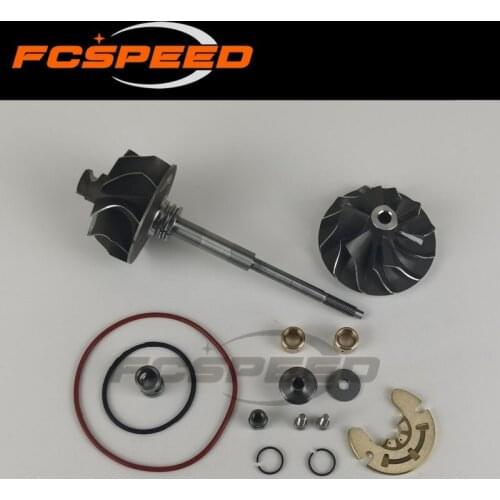 Turbocharger shaft and wheel + repair kit KP31 54319880002 54319700002 for Mercedes Smart 800cc 0.8 CDI OM660DE08LA DPF