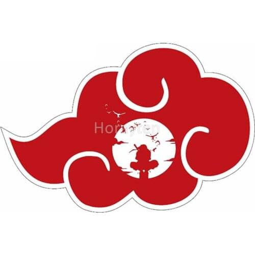 Motor Bike Graphics Car Styling for Ninja Akatsuki Sign Vinyl Laptop Windshield Car Stickers Door Scratch-proof Waterproof Decal