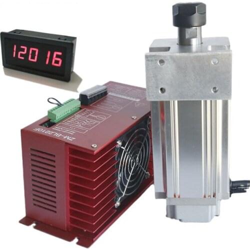 1000W 2.5N.M 0~3000rpm high-speed brushless electric spindle, CNC lathe power head, cutting and grinding machine