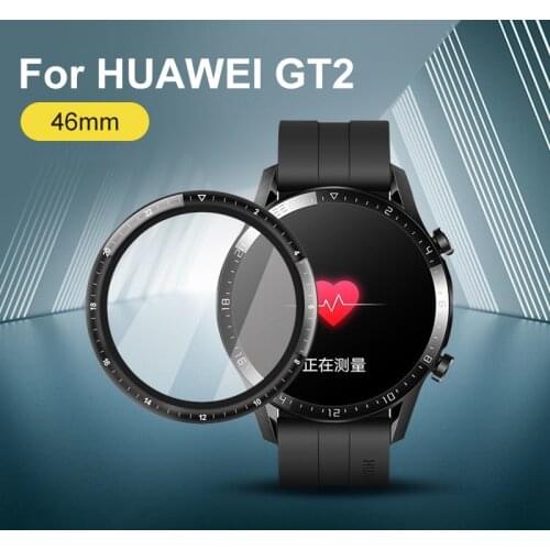 2021 Soft Fibre Glass Protective Film Cover For Huawei Watch GT 2 Honor Magic 2 46mm GT2e Smartwatch Screen Protector GT2 Pro