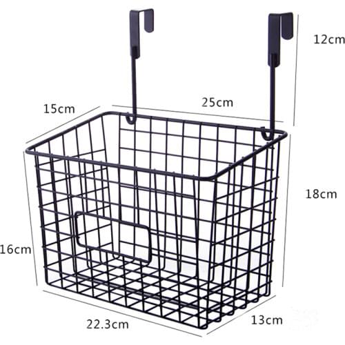 Grid Hanging Basket Iron Wall Mounted Decoration Innovative Flower Pot Shelf Small Items Display Rack Indoor Pendant