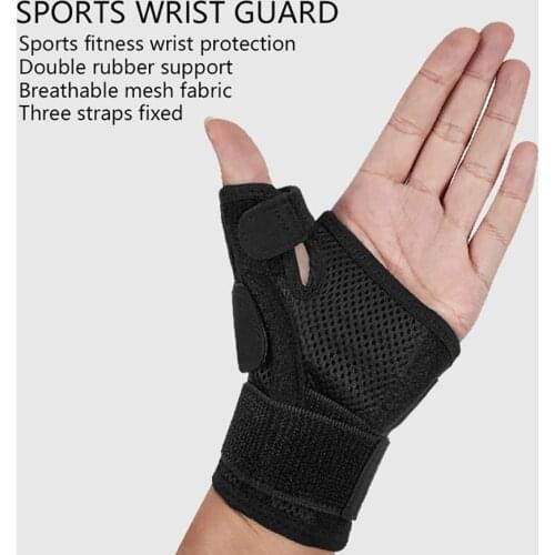 1Pcs Thumb Wrist Brace Wraps Carpal Tunnel Arthritis Tendonitis Sprain Wristband Wrist Support Bandage Sports Gym Hand Protector