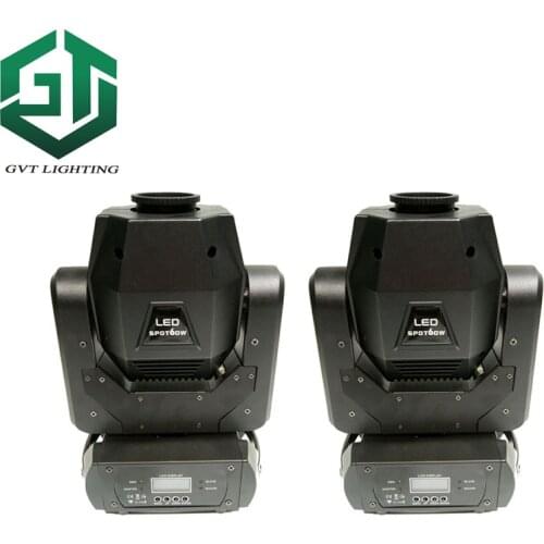 2pcs/lot new listing China mini 60W spot moving heads rotated pattern DMX 512 sound control Led 60Watt Gobo moving head light