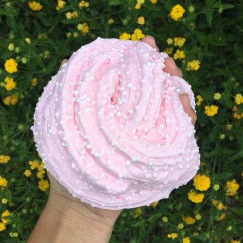 300ml Big Ball Slime Mud Addition Cotton Glue Charms For Slimes Cloud Beads Mud Diy Putty Clay Decoration Toy Squeeze Putty kit