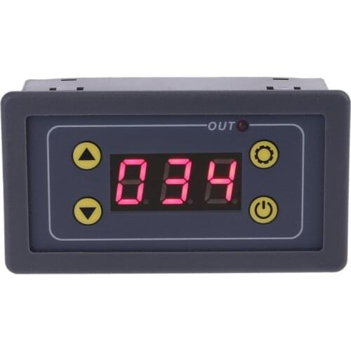 5-24VDC 110V-220VAC LED Display Digital Time Delay Relay Module Timing Delay Cycle Timer Relay Control Switch Time Relay Module