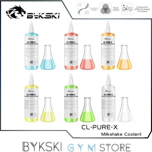 Bykski Milkshake UV Water Cooling Liquid Computer Radiator High Thermal Conductivity Fluid Opaque Anti-Corrosion CL-PURE-X