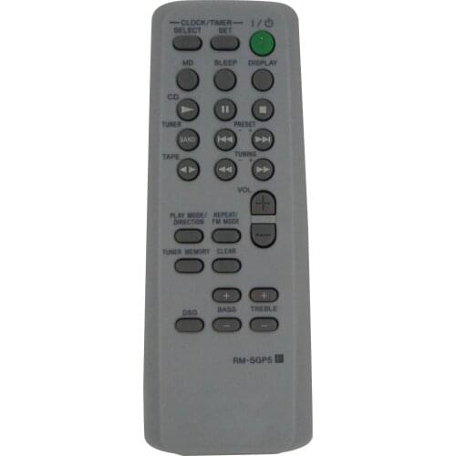 Remote Control For Sony RM-SGP5 HCD-EP303 CMT-E9303 CMT-EP303 CMT-EP313 CMT-EP515 HCD-EP313 Micro Hi-Fi Component Audio System
