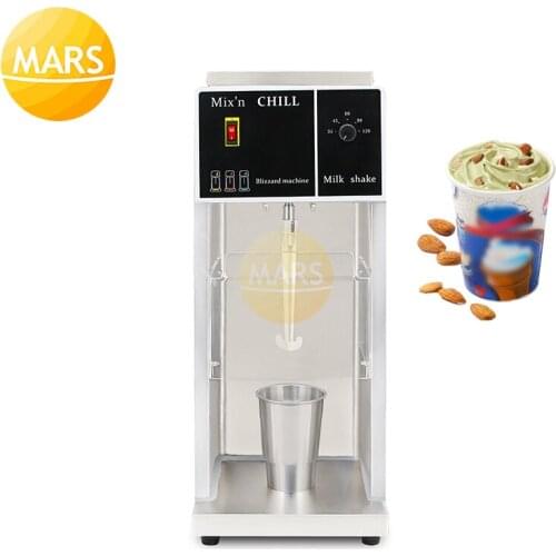 Commercial Snowstorm Ice Cream Mixer 110/220V Fruit Nut Ice Cream Blender Gelato Machine Milk Tea Soft Ice Cream Flurry Machine