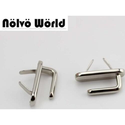 50pcs 34X21mm Gold Nickel Silver Color Hanger hook for purse bags straps bracelet belt connect metal,alloy belts hooks wholesale