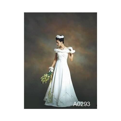 Professional Custom 3x6M Hand Painted muslin photo background,fantasy photography backdrops wedding for photo studio A0293