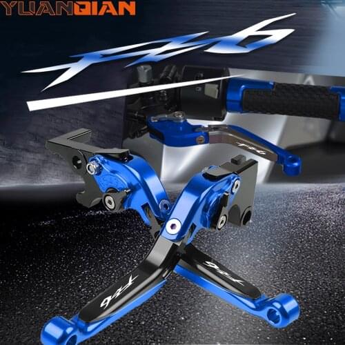 For YAMAHA FZ6 FAZER 2004 2005 2006 2007 2008 2009 2010 Motorcycle Folding Adjustable CNC Brake Clutch Levers Handlebar lever