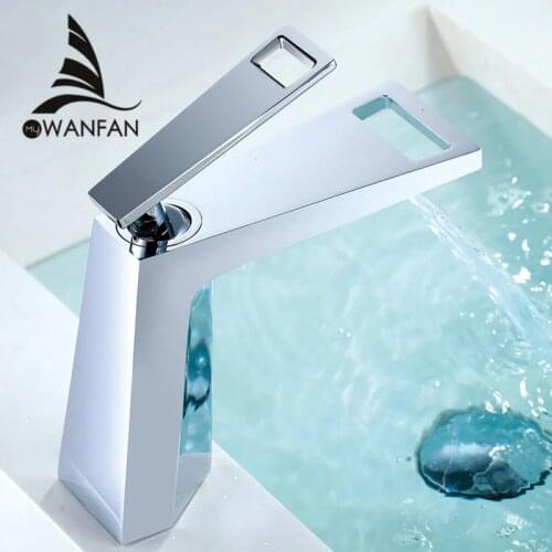 Basin Faucet Bathroom Torneira Para Banheiro Chrome Faucet Basin Taps Deck Mounted Grifo Lavabo Hot Cold Mixer Tap Crane 855750