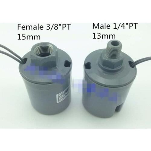 1)125W 250/370W 550W 750W Automatic Booster Pump Pressure Switch Controller 3/8"PT Female w 1/4"PT Male 1.0-1.8 2.2-3.0 16A 220V