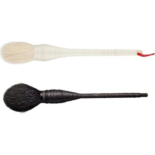 1pc Ratten Cosmetic Brush Big Soft Wool Powder Blush Brush Pro Makeup Tools