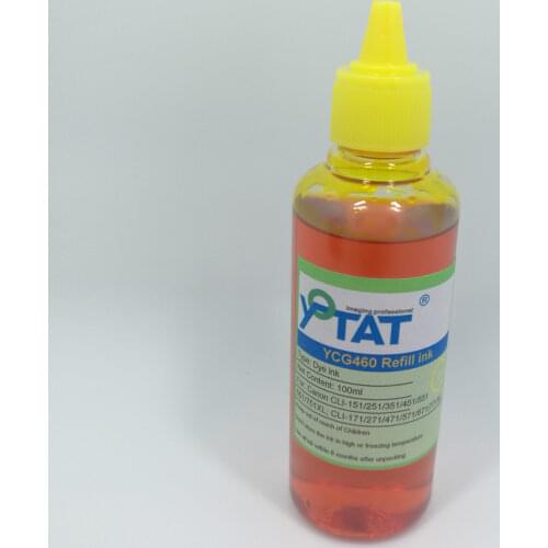 YOTAT 600ml High Quality Dye ink refill kit For Canon PGI-450 PGI-550 PGI-270 PGI-470 PGI-570 PGI-670 ink cartridge or CISS