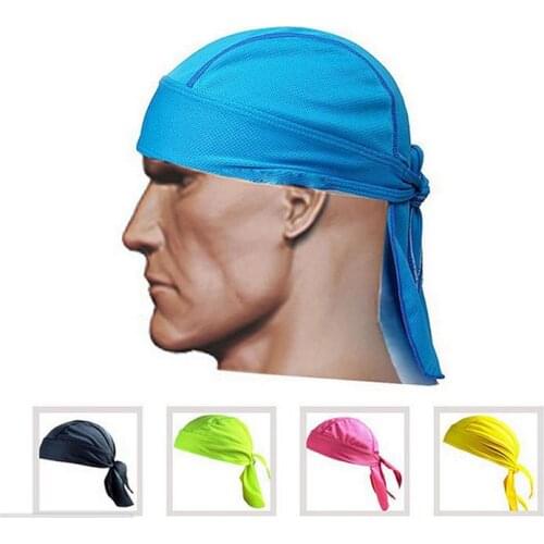 11 Colors Compact Design Cool Outdoor Sports Running Headscarf Skullies Designer Classic Cycling Bike Bicycle Pirate Bandana Hat