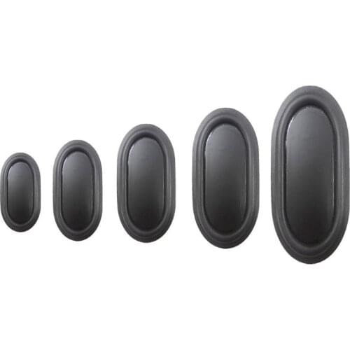 2PCS Oval Bass Diaphragm Rubber Passive Radiator Bass Vibration Plates 2040-6090 Q81E