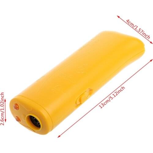 3 in 1 Ultrasonic Anti Bark Stop Barking Dog Training Repeller Control