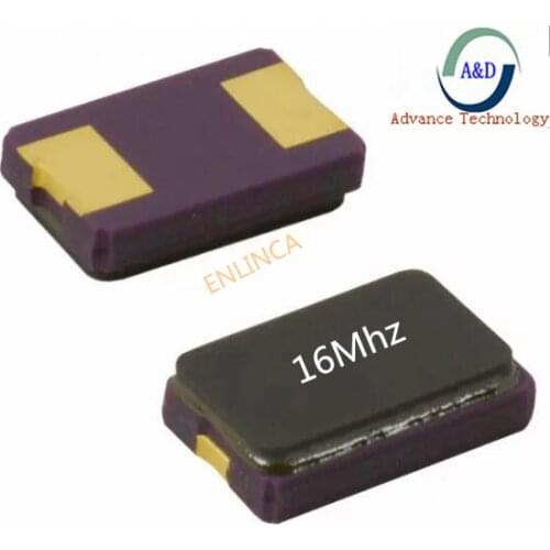 30pcs 16MHZ 5*3.2mm 5032 2Pin SMD Crystal Oscillator 16M 16.000mhz