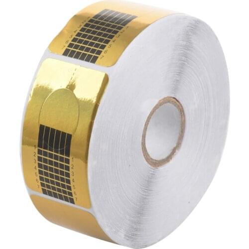 500 x Nail Forms Tool for Acrylic UV Gel Tip Extension