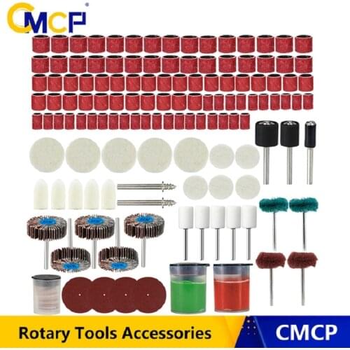 CMCP Abrasive Tools For Sanding Polishing Grinding Engraving Rotary Tool Accessory for Dremel Bit