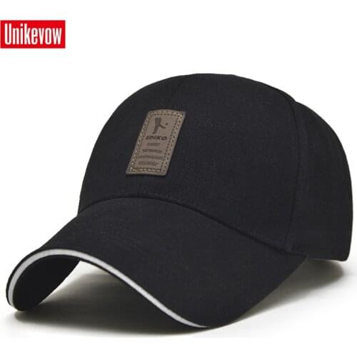 1Piece Baseball Cap Mens Adjustable Cap Casual leisure hats Solid Color Fashion Snapback Summer Fall hat