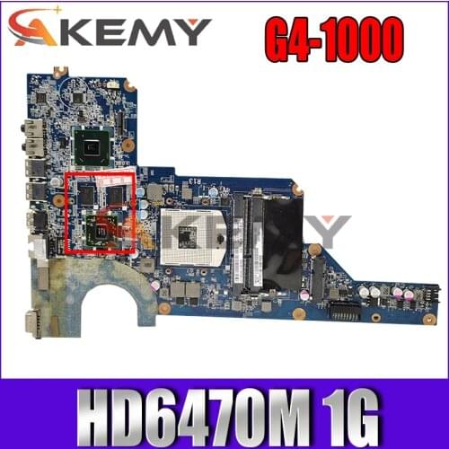 For 636372-001 HP Pavilion G4T-1000 G7 G7T-1000 G4 G4-1000 Laptop Motherboard DA0R12MB6E0 PGA989 HM55 HD6470M 1G 100% test work