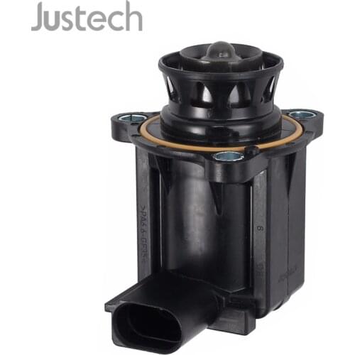 Justech 12V Recirculating Air Solenoid Valve Electrical Changeover Valve Turbocharger 06H145710D For Audi VW Golf PASSAT EOS