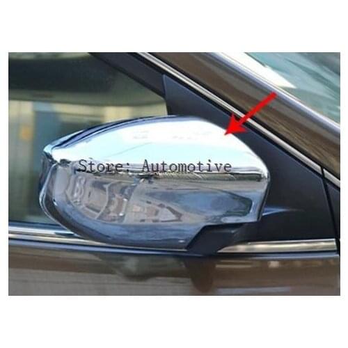 Chrome body side mirror cover cap trim for Sylphy/Pulsar B17 Sedan Sentra 2012 2013 2014 2pcs