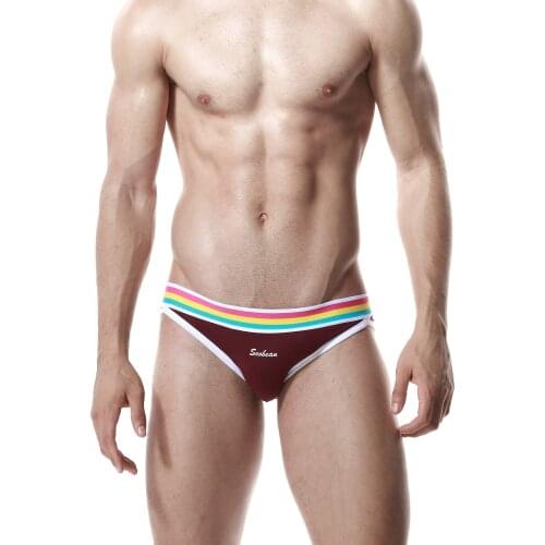 Mens Underwear Boxer Trunks breathable Gay Sleepwear panties Gays Penis Pouch cueca boxer calzoncillos hombre