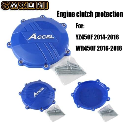 Motorcycle Plastic Clutch Protector Cover Protection Cover For YZ450F 2014-2018 WR450F 2016-2018 MX Motocross Endupro