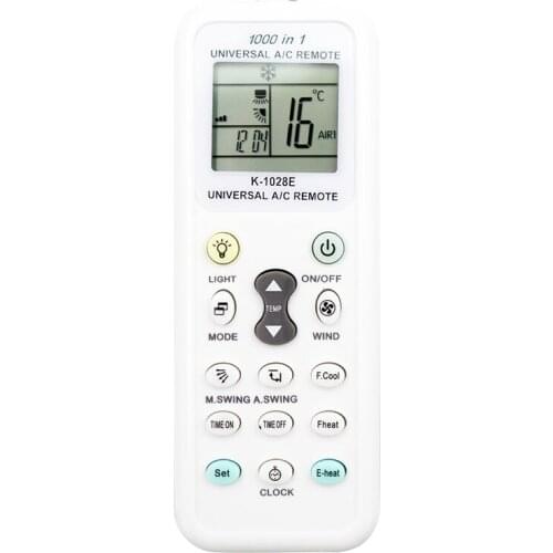 Universal Air Condition Remote Control Controller LCD A/C Muli 1028E Wholesale Low Power Consumption