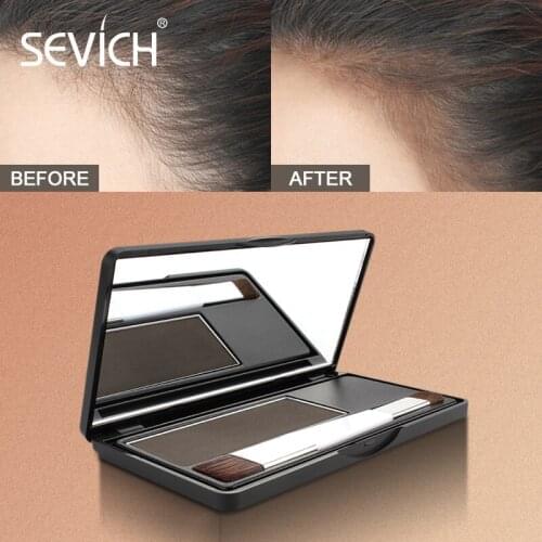 SEVICH Waterproof Hair Line Powder 8g Edge Control Hair Root Cover Up Repair Hair Line Shadow Makeup Unisex Instantly 4 Color