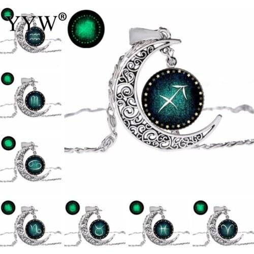 YYW Women's Pendants Zodiac Signs