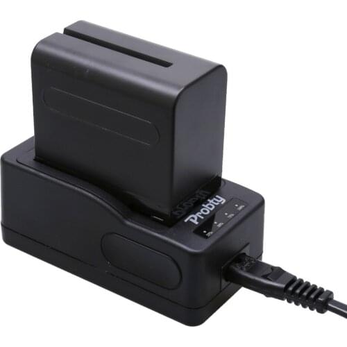 1Pcs 7000mAh NP-F960 NP F970 F960 rechargeable Camera battery+Quick Rapid Charger for SONY MVC-FD90 MVC-FD91 MVC-FD92 HVR-HD1000