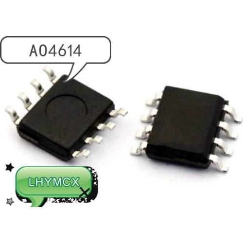 20pcs AO4614 AO4614B 4614B SOP8 LCD