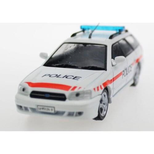23014 Diecast police car model 1/43 SUBARU LEGACY 2.5 SW 2000 toys for kids collection gift