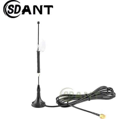 4G/LTE suction cup antenna router signal enhancement omnidirectional antenna SMA internal thread inner needle
