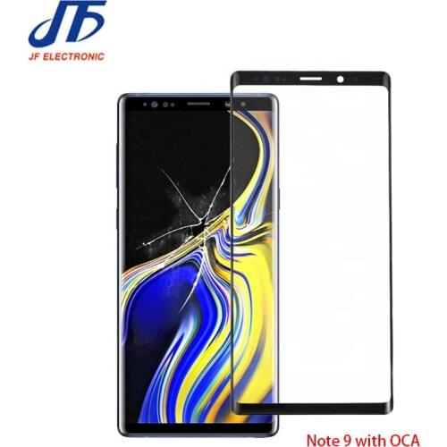 5pcs/lot WITH OCA For Samsung Galaxy S8 Plus S9 Plus S10 plus S10 S10e Note 9 8 Front Glass Front Outer Glass