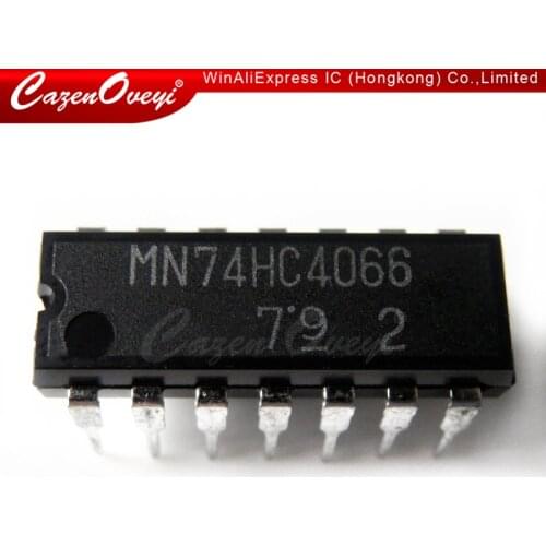 5pcs/lot SN74HC4066N SN74HC4066 74HC4066N 74HC4066 DIP-14 new original In Stock