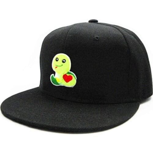 Cartoon snake embroidery Baseball Cap hip-hop cap Adjustable Snapback Hats for men and women 322