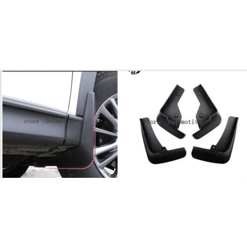 Free shipping For MAZDA CX-5 2017 2018 4PCS/SET MOLDED SPLASH GUARDS MUD FLAPS - FRONT