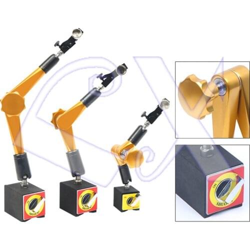 Dial indicator holder Magnetic universal indicator holder Calibrating frame lever Dial indicator bracket Strong magnetic base