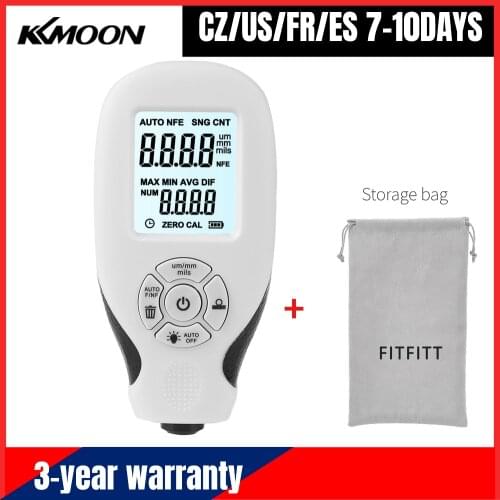 Paint Thickness Tester Car Coating Film Thickness Gauge 0~2000um Digital Coating Meter With LCD Display car Paint Films Tester