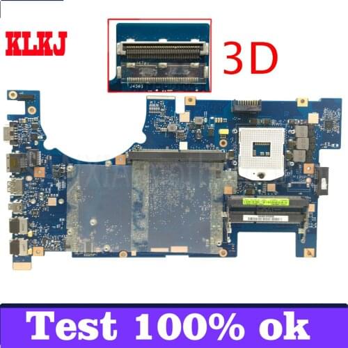 KLKJ G75VW Laptop Motherboard For ASUS G75VW G75V G75VX Test Original Mainboard HM65 3D