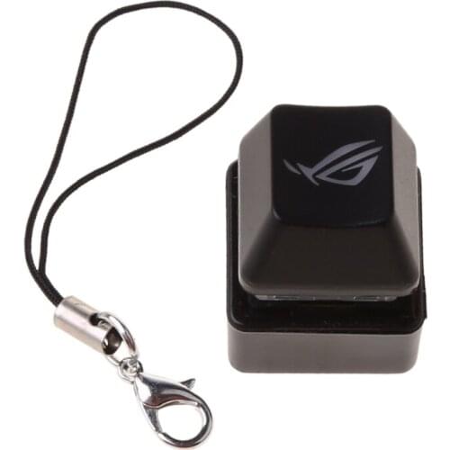 RGB LED Mechanical Keyboard Switch Keychain Light Up Backlit For Keyboard Tester K3KE